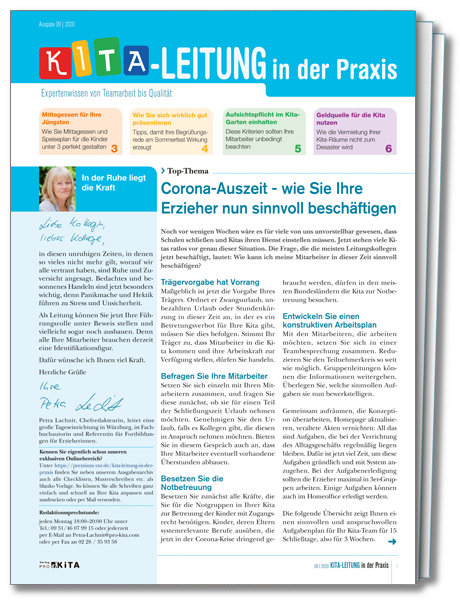 Kita-Leitung in der Praxis - Fachverlag PRO Media