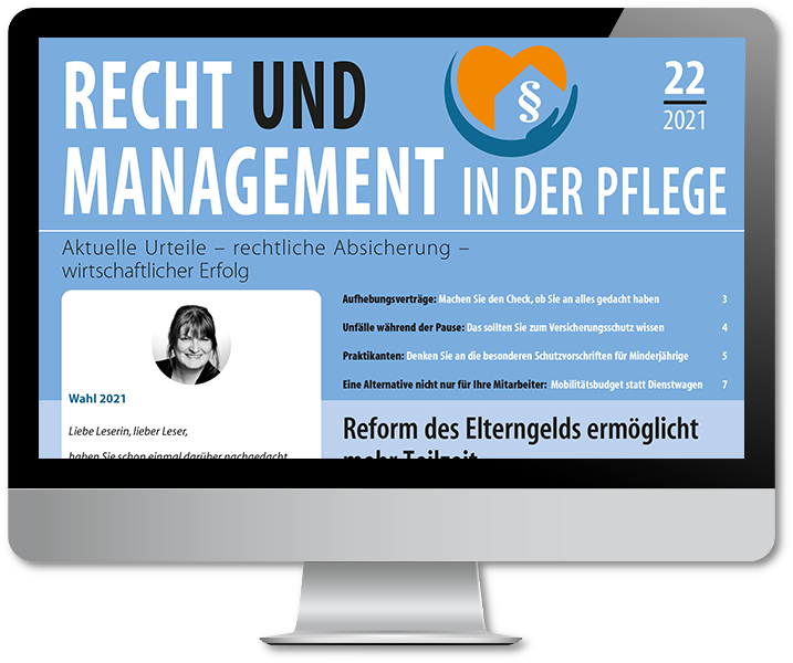Recht und Management in der Pflege digital