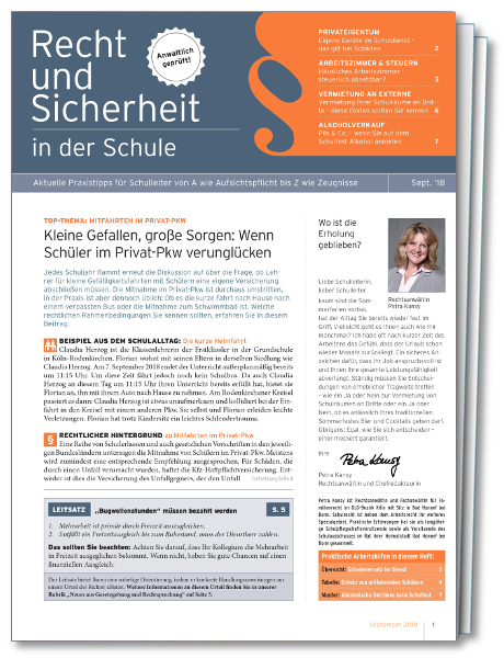 Recht & Sicherheit in der Schule