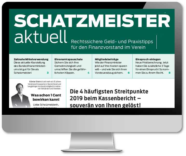 Schatzmeister aktuell – online